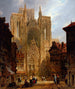 Kathedrale von Rouen - David Roberts — Ansicht des Kunstwerks