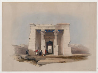 Tempel von Dandour, Nubien - David Roberts — Ansicht des Kunstwerks