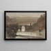 Der Pont von Toledo bei Madrid Spanien - David Roberts — gerahmtes Bild an der Wand