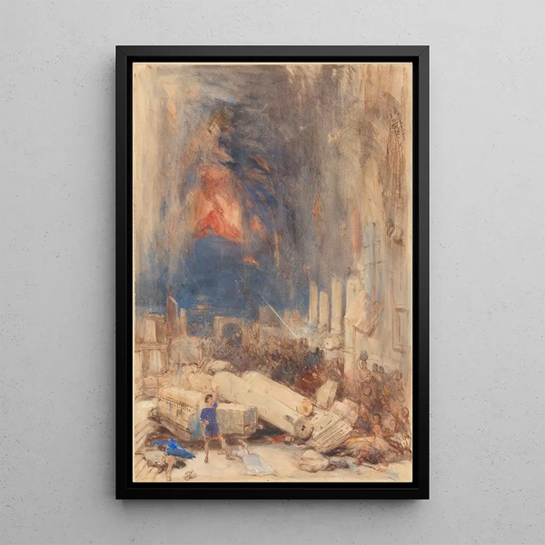 David Roberts - The Destruction of Pompeii.webp