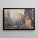 Le Col de Pancorbo, les Pyrénées - David Roberts — gerahmtes Bild an der Wand