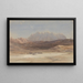 Die Ebene von El Raheh Mont Sinaï - David Roberts — gerahmtes Bild an der Wand