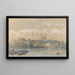 Die Tower of London - David Roberts — gerahmtes Bild an der Wand