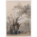 Reproduktion des Gemäldes L'arbre sacré de Metereah - David Roberts