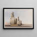 Thèbes 4. Dezember 1838 - David Roberts — gerahmtes Bild an der Wand