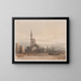 Tombeaux der Kalifen von Kairo - David Roberts — gerahmtes Bild an der Wand