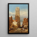 Reproduktion des Gemäldes Tour de l'église de Saint Rombouts Malines - David Roberts