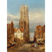 Reproduktion des Gemäldes Tour de l'église de Saint Rombouts Malines - David Roberts
