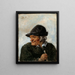 Ein Bauer - David Teniers der Jüngere — gerahmtes Bild an der Wand