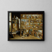 L'archiduc Léopold-Guillaume dans sa galerie à Bruxelles - David Teniers le Jeune — gerahmtes Bild an der Wand