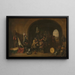 Wachsaal - David Teniers der Jüngere — gerahmtes Bild an der Wand