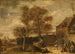 In den Hof des Bauernhofs - David Teniers der Jüngere — Ansicht des Kunstwerks