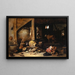 In der Stallung - David Teniers der Jüngere — gerahmtes Bild an der Wand