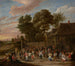 Bauern beim Tanzen und Feiern - David Teniers der Jüngere — Ansicht des Kunstwerks