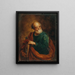 Saint Pierre - David Teniers der Jüngere — gerahmtes Bild an der Wand