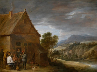 Kneipenszene - David Teniers der Jüngere — Ansicht des Kunstwerks