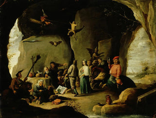 Die Versuchung des heiligen Antonius - David Teniers der Jüngere — Ansicht des Kunstwerks