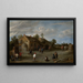 Die Bogenschützen - David Teniers der Jüngere — gerahmtes Bild an der Wand
