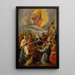 L'Ascension nach Leandro Bassano - David Teniers der Jüngere — gerahmtes Bild an der Wand