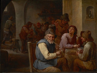 Le Pub de Campagne - David Teniers der Jüngere — Ansicht des Kunstwerks