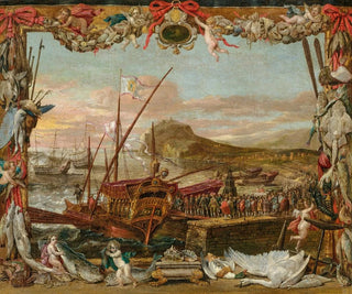 L'Embarquement de Don Juan d'Autriche - David Teniers le Jeune — Ansicht des Kunstwerks