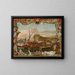 L'Embarquement de Don Juan d'Autriche - David Teniers le Jeune — gerahmtes Bild an der Wand