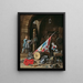 Der Wachposten - David Teniers der Jüngere — gerahmtes Bild an der Wand