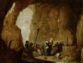 Die Versuchung des heiligen Antonius - David Teniers der Jüngere — Ansicht des Kunstwerks