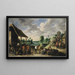 Die Weinernte - David Teniers der Jüngere — gerahmtes Bild an der Wand