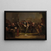Anno 1568 Filips Willem wird von der Universität Löwen entführt - David van der Kellen III — gerahmtes Bild an der Wand