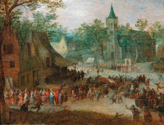 David Vinckboons - A village kermis.webp