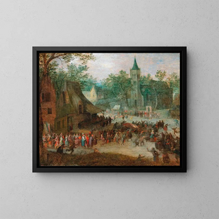 David Vinckboons - A village kermis.webp