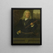 Portrait von Willem van Outhoorn, Generalgouverneur der Niederländischen Ostindien - David van der Plas — gerahmtes Bild an der Wand