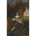 Reproduktion des Gemäldes Hedvig Eleonora 1636-1715 Königin von Schweden - David von Krafft