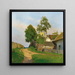 De Haslach Oe - Ferdinand Brunner — gerahmtes Bild an der Wand