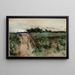 Skizze einer Landschaft - De Lancey Gill — gerahmtes Bild an der Wand
