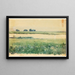 Landschaft mit Sumpf - De Lancey Gill — gerahmtes Bild an der Wand