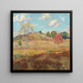 Beginn des Herbstes - Willard Leroy Metcalf — gerahmtes Bild an der Wand