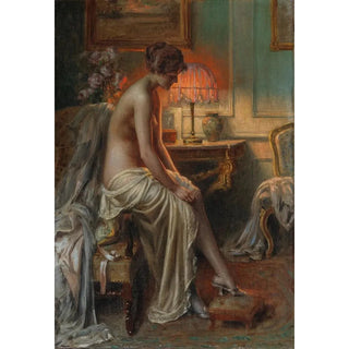 Delphin Enjolras - A lady in the boudoir.webp