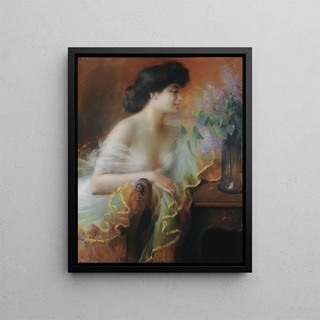 Delphin Enjolras - Femme au bouquet de lilas.webp