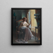 Dame im Boudoir - Delphin Enjolras — gerahmtes Bild an der Wand