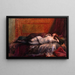 Odalisque - Delphin Enjolras — gerahmtes Bild an der Wand