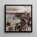 Abfahrt aus dem Orient, Circular Quay - Charles Conder — gerahmtes Bild an der Wand