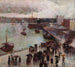 Abfahrt aus dem Orient, Circular Quay - Charles Conder — Ansicht des Kunstwerks