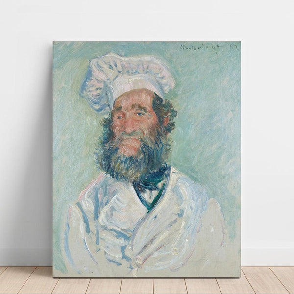 Reproduktion des Gemäldes Der Koch (Le Chef Père Paul) - Claude Monet