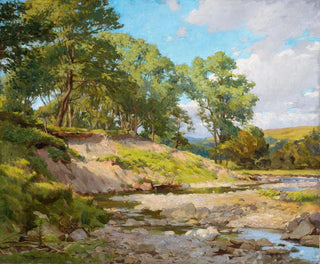 Der Park der Hirsche von Powerscourt - Dermod O'Brien — Ansicht des Kunstwerks