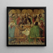 Letztes Abendmahl - Jaume Huguet — gerahmtes Bild an der Wand