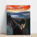 Reproduktion des Gemäldes Verzweiflung - Edvard Munch