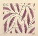 Reproduktion des Gemäldes Design floral pour textile imprimé, Pl XLII - Anonym