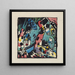 Design für die Holzschnittgravur Archer - Wassily Kandinsky — gerahmtes Bild an der Wand